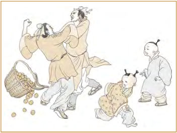 六四:需于血,出自穴。