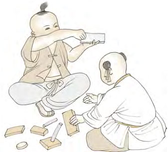 观卦第一爻,爻辞