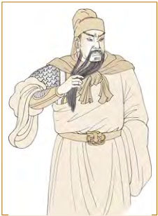 贲卦第二爻，爻辞