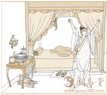 无妄卦第五爻爻辞：九五：无妄之疾，勿药有喜。