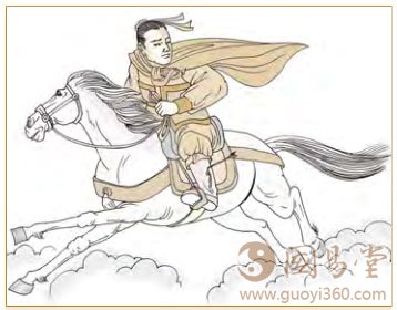 六二：明夷，夷于左股，用拯马壮，吉。