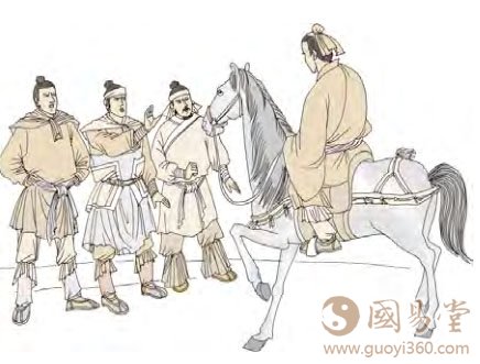 九四：臀无肤，其行次且；牵羊悔亡，闻言不信。