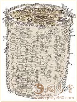 九二：包有鱼，无咎；不利宾。