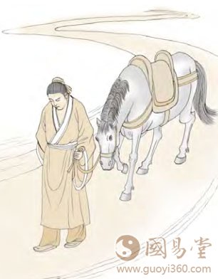 九二：困于酒食，朱绂方来，利用享祀；征凶，无咎。