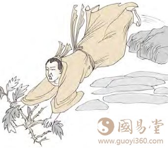 六三：困于石，据于蒺藜；入于其宫，不见其妻，凶。