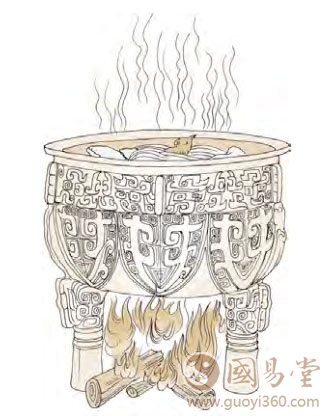 九三：鼎耳革，其行塞，雉膏不食；方雨亏悔，终吉。