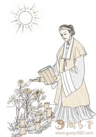 九二：眇能视，利幽人之贞。